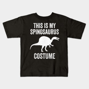 This Is My Spinosaurus Costume Halloween Dinosaur Kids T-Shirt